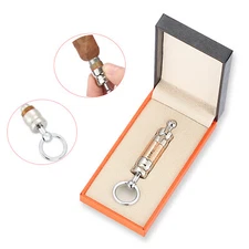 Galiner Cigar Punch Cutter Auspicious Pattern Carving 2 Size Hole With Gift Box