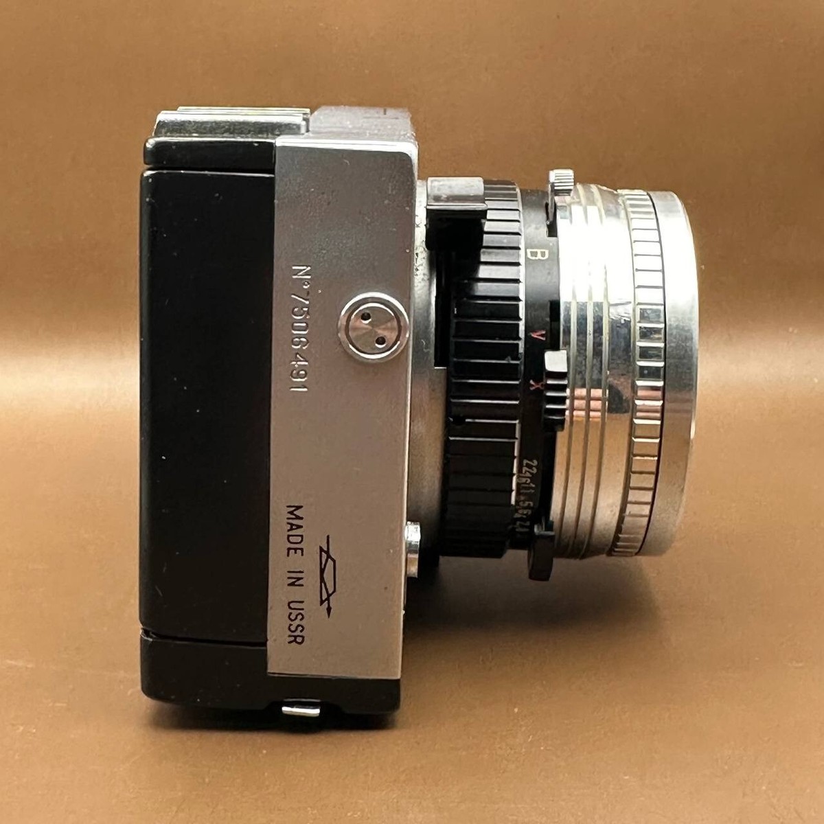RARE RUSSIAN USSR ZORKI 10 CAMERA + INDUSTAR - 63 lens Soviet Vintage OLD
