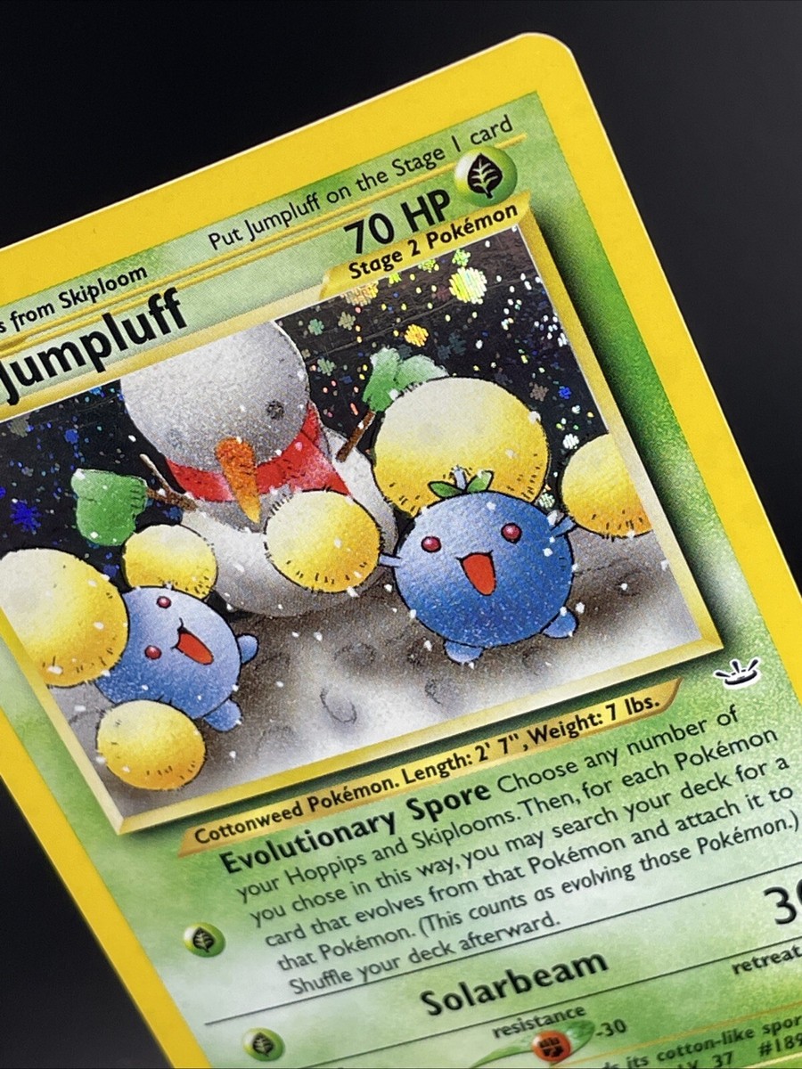 ✨Jumpluff, “DOUBLE” HOLO Error, Neo Revelation 9/64 ✨ | eBay