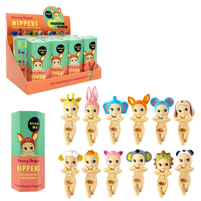 12 Boxes Sonny Angel Hippers Series Mini Figure Blind Box Set