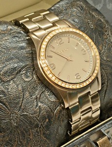 dkny swarovski crystal watch