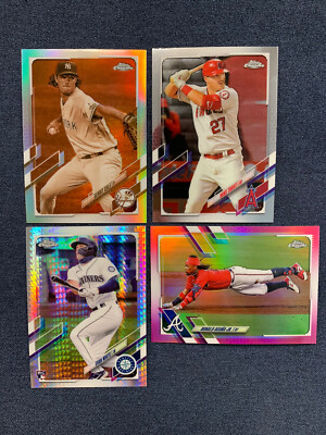 BUY 4, GET 3!   2021 TOPPS CHROME Autos & Rookies! (+New 6/22) You Pick!   