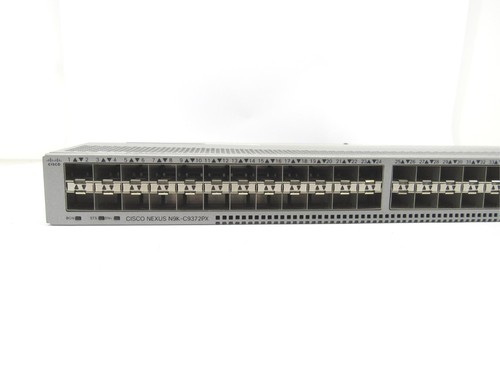 Cisco N9K-C9372PX 6-Port QSFP 48 Port 10Gbps Rack Mountable Dual AC Power Switch - Picture 2 of 11