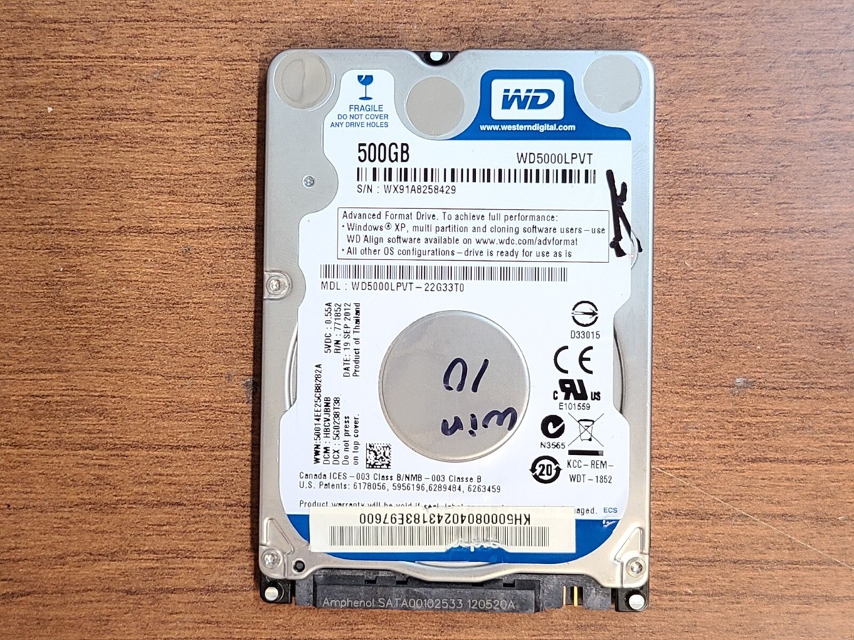 Hdd Western Western Digital Wd10spzx 1tb New 1TB Laptop Hard