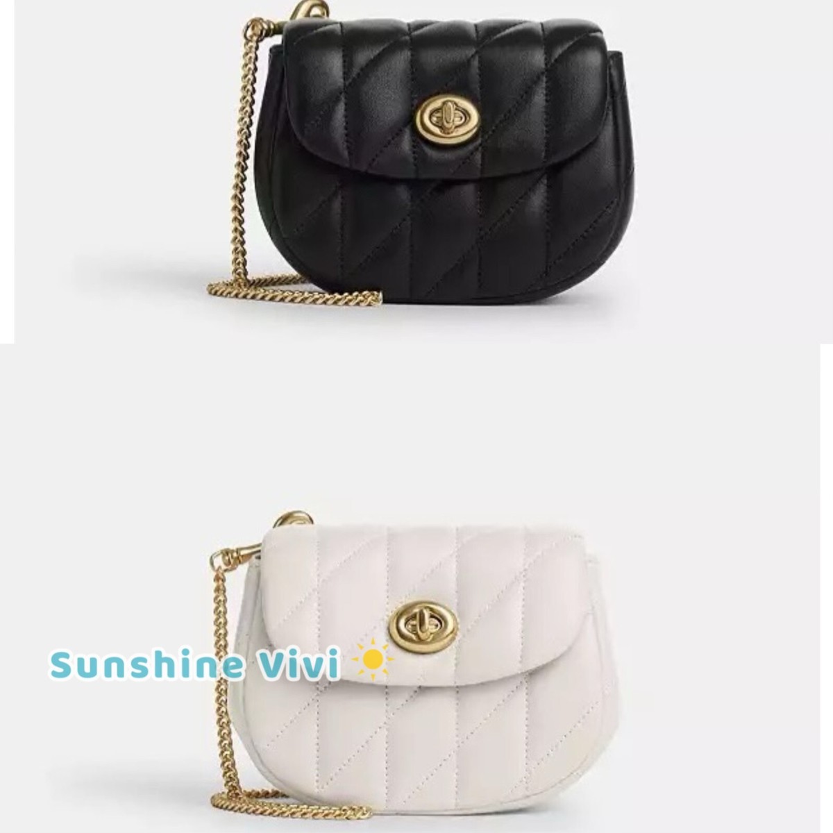 NWT Coach CZ018 Turnlock Card Case Nappa Leather | eBay