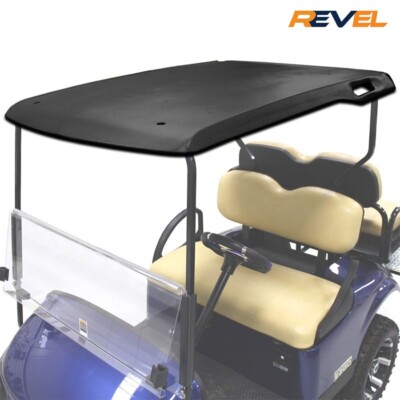 EZGO TXT Medalist Golf Cart Top OEM EZGO 54'' Black Roof for 94-13 TXT & Medalist