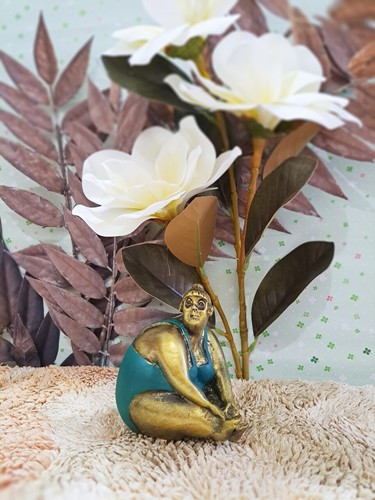 Yoga Woman Resin Figurine Decorative Collectibles - Picture 7 of 29