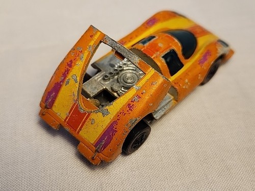 Rare Redline Mattel Hot Wheels Porsche P-917 Flying Colors, Hong Kong made - Picture 3 of 8