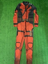 Adult Deadpool costume jumpsuit with belt size M