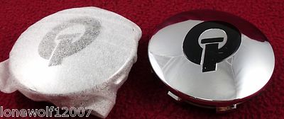 Q Quantum Tek Wheels Chrome Custom Wheel Center Caps Set of 2 # K9101 / A-040