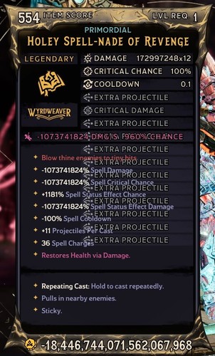 Tiny Tina's Wonderlands LEVEL 1 MODDED GEAR ⭐️ Articoli GodMode (PS4/5 | XBOX | PC) - Foto 97 di 207