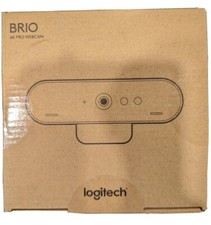 Logitech Brio 4K Pro Webcam V-U0040 Ultra HD Video HDR 960-001105 Sealed