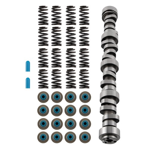 Sloppy Mechanics Stage 2 Camshaft Sloppy Stage 2 Camshaft KAX Camshaft Kit Fit For SS2 LS1 4.8L 5.3L 5.7L 6.0L 6.2L LS LQ4 LM7,E1840P,E-1840-P, PAC-1218, HL2148SFits 5.3 Cam Kit Stage 2 Cam - Foto 5