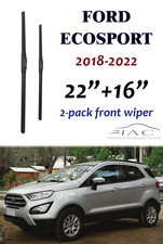 For Ford EcoSport 2018-2022 22"+16" Front Windshield Wiper Blade 2 Pack