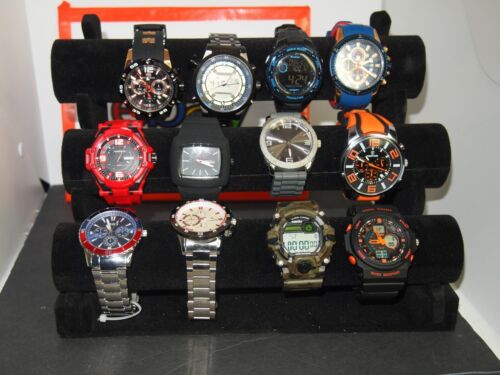Lot de montres homme Big Face vente rapide voir description pour marques - Photo 1 sur 14