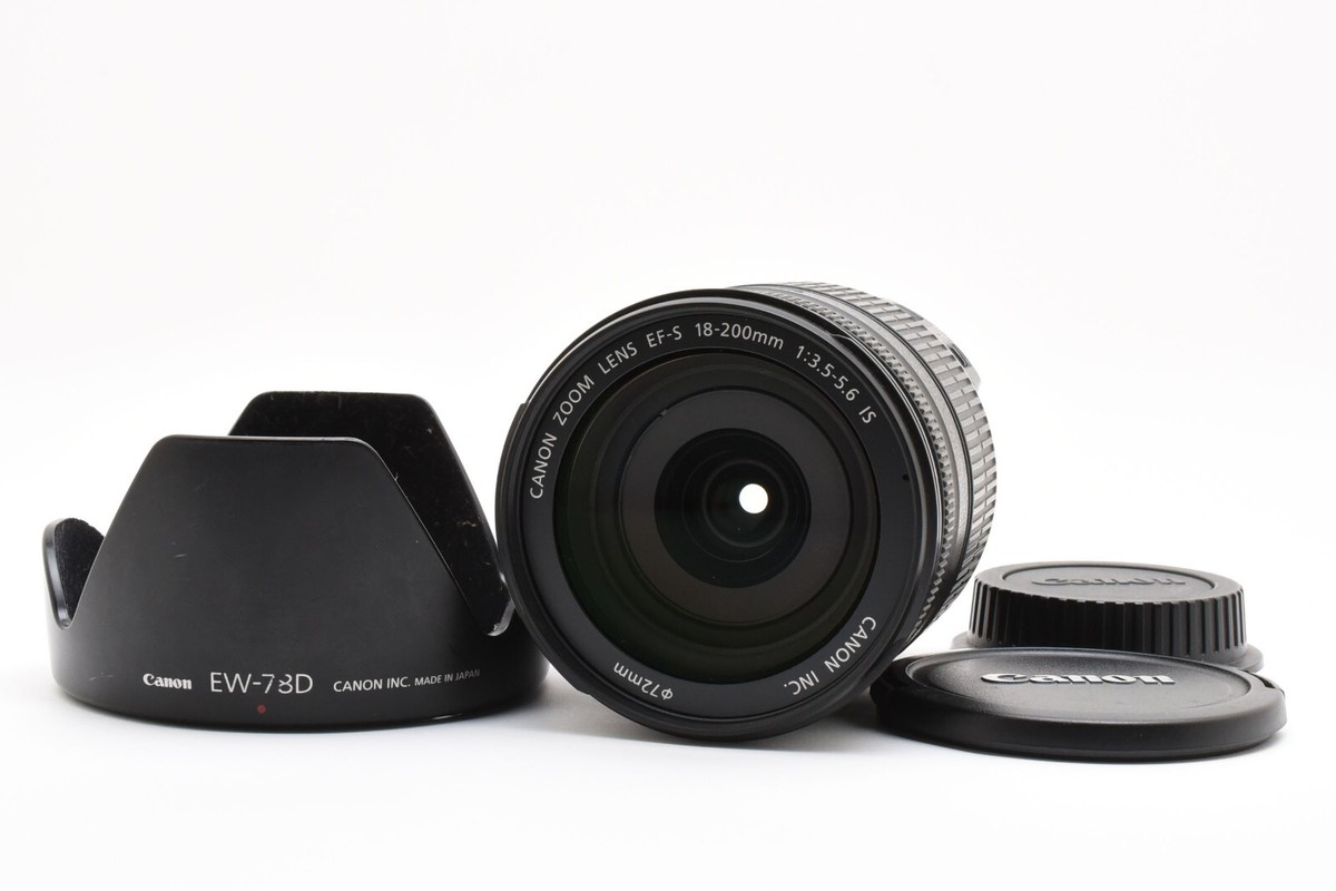 Canon EF-S 18-200mm f/3.5-5.6 IS AF Zoom Lens 9606 | eBay