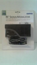 Sima RF signal  MODULATOR Model SRF  sima products vhf audio video F pin RCA 