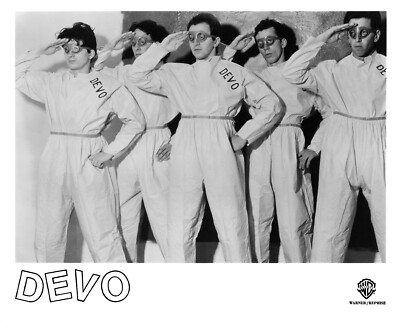 DEVO - Promo Photo -  Duty Now For The Future -  Freedom Of Choice - Shout