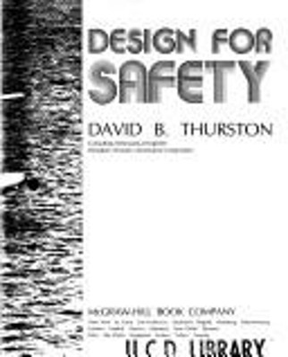 Design for Safety Hardcover David B. Thurston