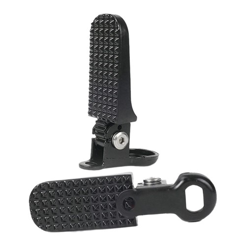 2 pedali posteriori per bici, pedane pieghevoli per accessori moto - Foto 3 di 5