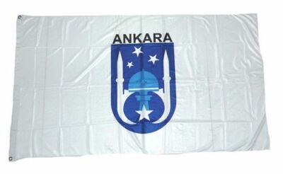 Bandiera Turchia 90x150 Cm | Con 2 Occhielli | Stoffa 100g/m² | Per Asta Da Bandiera - 2