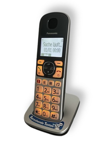 Panasonic KX-TGQ500GS Seniorentelefon (DECT IP-Telefon (schnurlos) - Bild 1 von 2