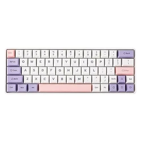 60% Mechanical Keyboard, Wireless Gaming Keyboard, Mulan Switch EP64 (B)-image