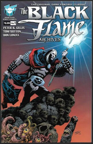 DEVILS DUE / FIRST COMICS Horror : The Black Flame #1 (Tom Sutton) Kelley Jones - Bild 1 von 1