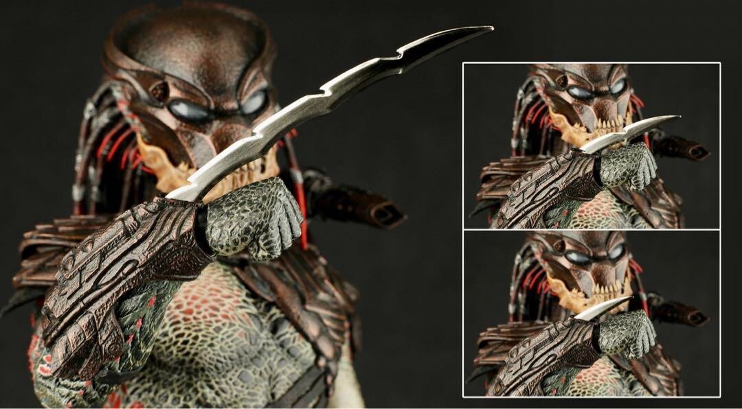 Hot Toys Predator Berserker 1/6 Scale Figure W/ Box From Japan New