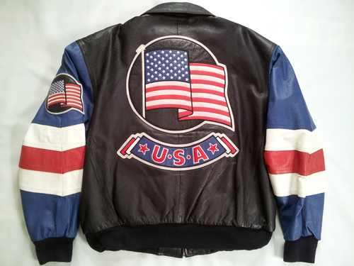 MICHAEL HOBAN USA FLAG AUTHENTIC 