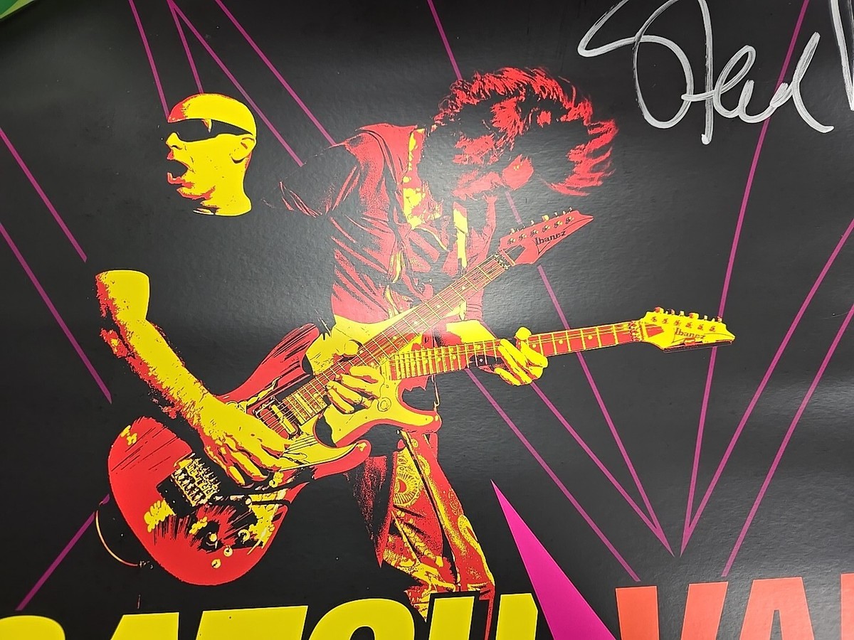 Joe Satriani & Steve Vai - Satch Vai US Tour 2024 poster