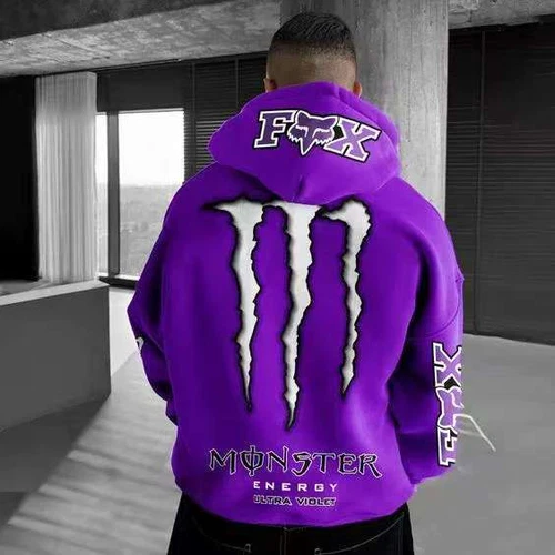 Suéter con capucha 3D Monster Energy Fashion para hombre diseño multicolor DE - Imagen 12 de 42