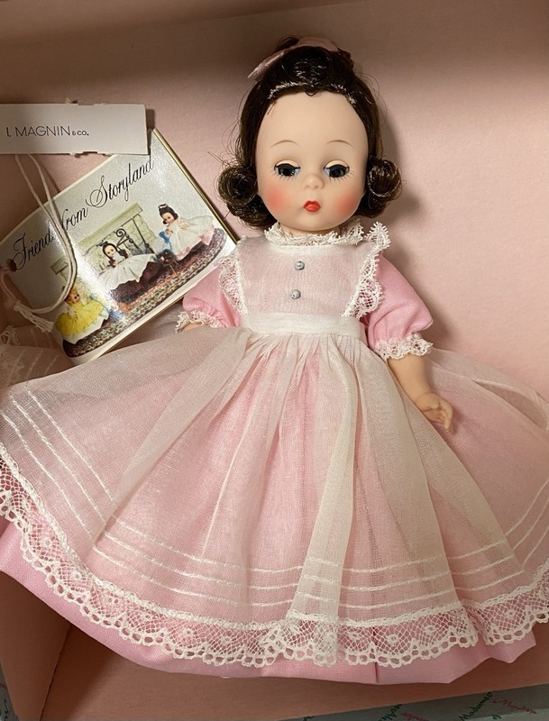 Vintage Madame Alexander #412 “Beth” 8 inch Little Women Doll W/Box & Tag