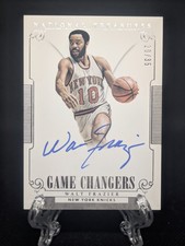 2014-15  National Treasures Game Changers #20/35 Walt Frazier #GC-WF Auto (G)