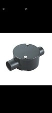 Tower Conduit 20mm Black Through Box Part Number 32861-0001