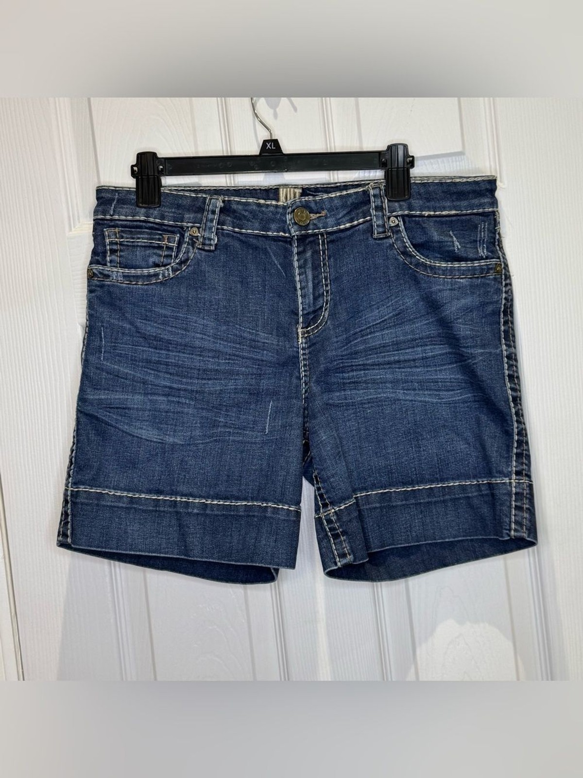 Kut From the Kloth Women's Size 14 Blue Denim Jean Shorts