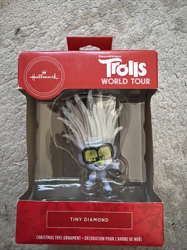 Hallmark Ornament 2020 - Tiny Diamond - Trolls World Tour