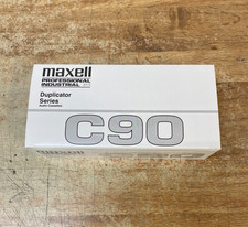 Lot of 20 Maxell C90 Professional Industrial Cassette Tapes - NEW
