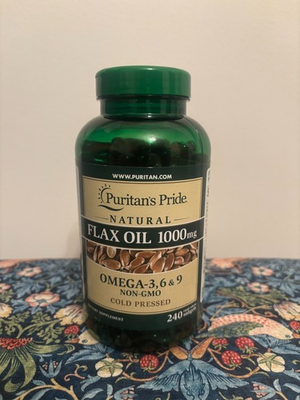 #ad #ad Flaxseed Oil Natural 1000 mg Omega 3 6 amp; 9 240 Softgels Exp. 11 26 $24.99