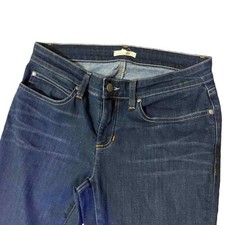 EILEEN FISHER Dark Wash Organic Cotton Blend Skinny Jeans Womens Size 4