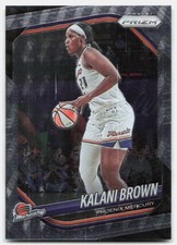 2025 Panini Prizm WNBA #55 Kalani Brown Swirl Prizms Phoenix Mercury