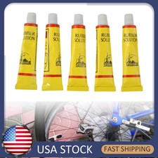 5xBike Tyre Inner Tube Puncture Repair Rubber Cement Bicycle Tire Patch Glue USA