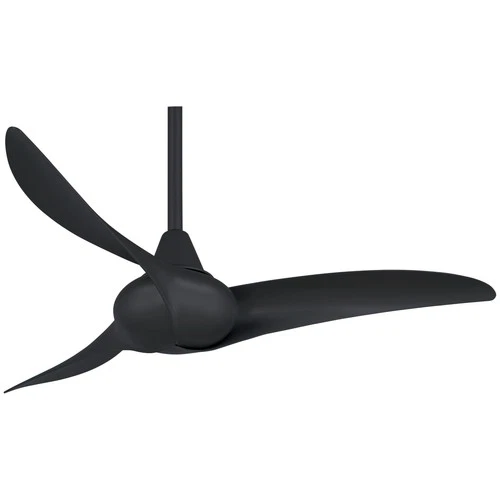 Minka Aire Wave 44 44" Ceiling Fan - Coal 3-Blade Remote Control - Picture 2 of 2