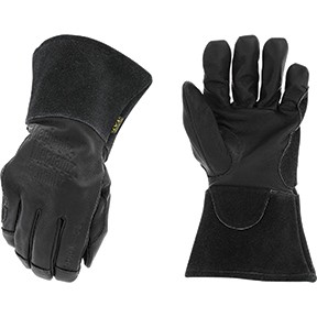 Mechanix Wear MCX-WS-CCD-010 Cowhide gauntlet cuffs protect against welding slag
