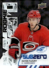 2017-18 Upper Deck Ice #SZ-76 Haydn Fleury Sub Zero