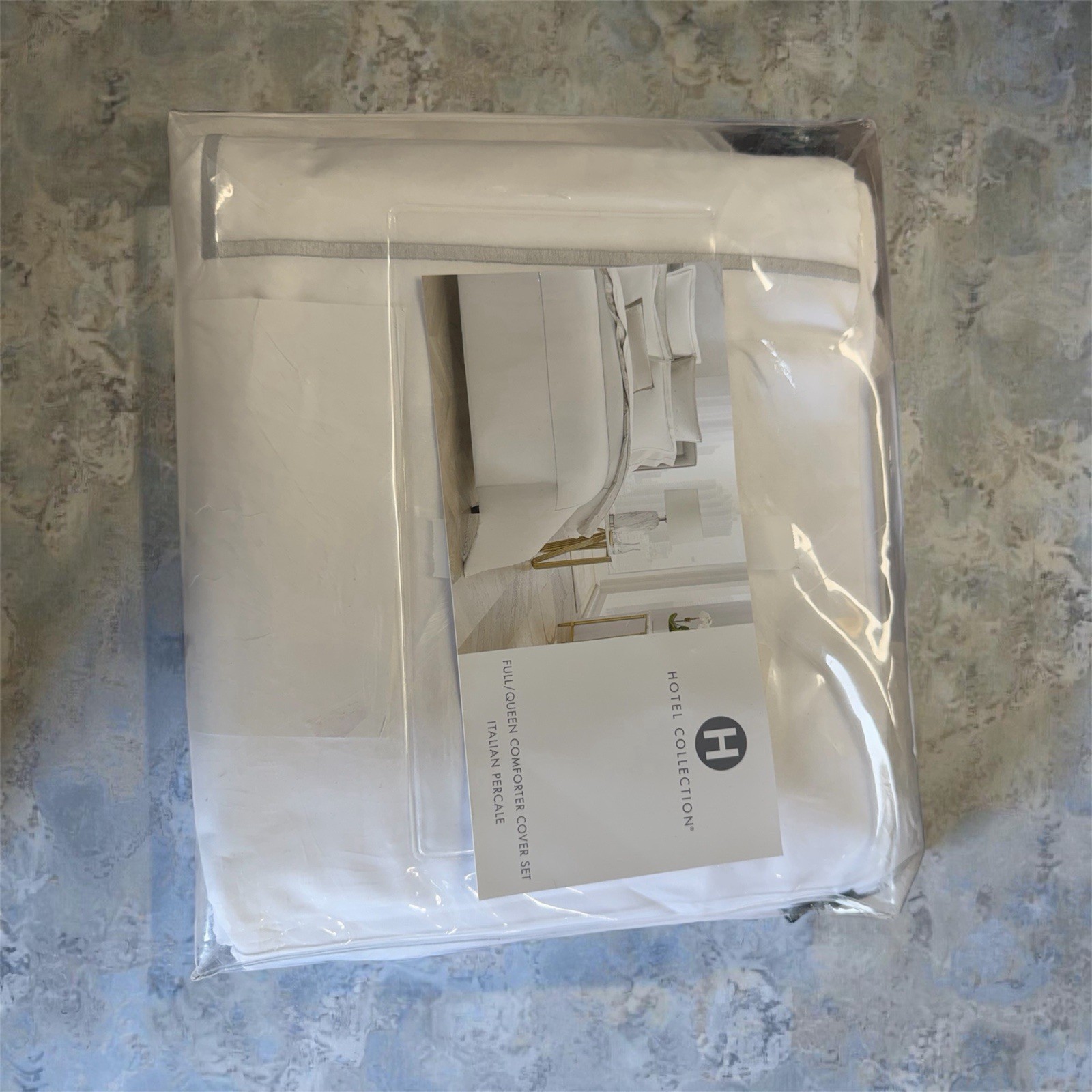 NEW Hotel Collection Full/ Queen Comforter Set Cover and 2 P