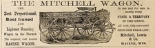 1872 AD.(PC6)~MITCHELL, LEWIS CO. RACINE, WIS...