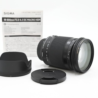 SIGMA 18-300mm F3.5-6.3 DC MACRO OS HSM for Nikon [Top Mint] US STOCK