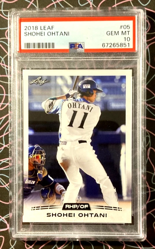 2018 Leaf Retail Shohei Ohtani - Shohei Ohtani #05 (RC) for sale
