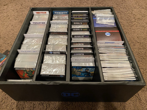 DC Comics Deck Building Game - MASSIVE COLLECTION In Multiverse Box. Kickstarter - Picture 2 of 3
